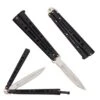 10" Black Heavy Duty Butterfly Knife -DIRECT KNIFE SALES Shop 10 Black Heavy Duty Butterfly Knife.600
