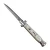 10.5" Pearl White Stiletto Automatic Knife Satin Bayo 2 10.5" Pearl White Stiletto Automatic Knife Satin Bayo -DIRECT KNIFE SALES Shop 10 Pearl White Stiletto Automatic Knife Satin Bayo.600