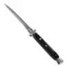 12.5" Black Switchblade Stiletto Automatic Knife Satin Bayo 2 12.5" Black Switchblade Stiletto Automatic Knife Satin Bayo -DIRECT KNIFE SALES Shop 12.5 Black Switchblade Stiletto Automatic Knife Satin Bayo.600