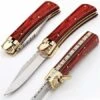 8.25" Lever Lock Sedona Red Automatic Knife Filework D2 Drop Point 2 8.25" Lever Lock Sedona Red Automatic Knife Filework D2 Drop Point -DIRECT KNIFE SALES Shop 8 Lever Lock Sedona Red Automatic Knife Filework D2 Drop Point.600