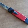 AKC Mini Red Tuxedo D/A OTF Automatic Knife Satin Dagger -DIRECT KNIFE SALES Shop AKC Mini Concord Red Tuxedo DA OTF Automatic Knife Satin Dagger.600