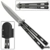 Admiral 9" Black Heavy Balisong Butterfly Knife -DIRECT KNIFE SALES Shop Asphalt Jungle Butterfly Knife gbs41.600