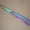 Balisong 9" Heavy Titanium Folding Butterfly Knife -DIRECT KNIFE SALES Shop Balisong 9 Heavy Titanium Folding Butterfly Knife.600