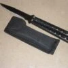 Balisong Black 9 Inch Heavy Folding Butterfly Knife Black Blade -DIRECT KNIFE SALES Shop Balisong Black 9 Heavy Folding Butterfly Knife Black Blade.600