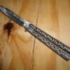Heavy Duty 9" Balisong Damascus Butterfly Knife 2 Heavy Duty 9" Balisong Damascus Butterfly Knife -DIRECT KNIFE SALES Shop Balisong Damascus Butterfly Knife Folding Flipper.600