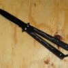 Balisong 9" Black Dragon Butterfly Knife Black Drop Point 1 Balisong 9" Black Dragon Butterfly Knife Black Drop Point -DIRECT KNIFE SALES Shop Balisong Dragon Heavy Black Butterfly Knife.600