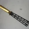 Black Balisong Butterfly Knife Gold 2 Black Balisong Butterfly Knife Gold -DIRECT KNIFE SALES Shop Black Jack Butterfly Knife Gold.600