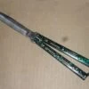Butterfly Knife 10" Balisong Green -DIRECT KNIFE SALES Shop Butterfly Knife 10 Balisong Green.600
