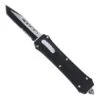 Coffin Black D/A OTF Automatic Knife Tanto Serrated 1 Coffin Black D/A OTF Automatic Knife Tanto Serrated -DIRECT KNIFE SALES Shop Coffin Black DA OTF Automatic Knife Tanto Serrated.600