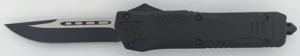 Covert Ops USA Black D/A OTF Automatic Knife 2 Tone Drop Point 3 Covert Ops USA Black D/A OTF Automatic Knife 2 Tone Drop Point