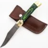 Damascus Green Wood Lever Lock Automatic Knife File Work 1 Damascus Green Wood Lever Lock Automatic Knife File Work -DIRECT KNIFE SALES Shop Damascus Green Wood Lever Lock Automatic Knife File Work.600