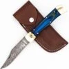 Damascus Ocean Wood Lever Lock Automatic Knife File Work -DIRECT KNIFE SALES Shop Damascus Ocean Wood Lever Lock Automatic Knife File Work.600