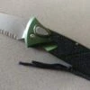 Dark Green Side Opening Automatic Knife Serrated -DIRECT KNIFE SALES Shop Dark Green Side Opening Automatic Knife Serrated.600