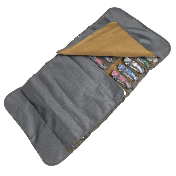 34 Inch Knife Roll Canvas Storage Bag 36pc 5 34 Inch Knife Roll Canvas Storage Bag 36pc - Image 3