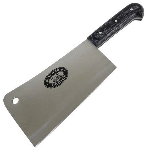 Defender Xtreme 13" Butchers Choice Meat Cleaver Knife Dark Wood 3 Defender Xtreme 13" Butchers Choice Meat Cleaver Knife Dark Wood