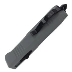 Fallen Angel Gray D/A OTF Automatic Knife Two Tone Dagger Serrated -DIRECT KNIFE SALES Shop Fallen Angel Gray DA OTF Automatic Knife Two Tone Dagger Serrated 1.600