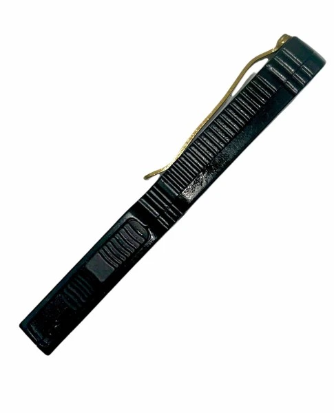 Firecracker 5" Black D/A OTF Automatic Knife Gold Dagger 5 Firecracker 5" Black D/A OTF Automatic Knife Gold Dagger - Image 3