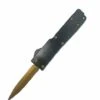 Firecracker 5" Black D/A OTF Automatic Knife Gold Dagger -DIRECT KNIFE SALES Shop Firecracker 5 Black DA OTF Automatic Knife Gold Dagger.600
