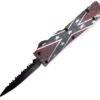 5" Slim Confederate Flag D/A OTF Automatic Knife Black Dagger Serrated 1 5" Slim Confederate Flag D/A OTF Automatic Knife Black Dagger Serrated -DIRECT KNIFE SALES Shop Firecracker 5 Mini Confederate Flag DA OTF Automatic Knife Black Dagger Serrated.600