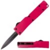 Firecracker Mini D/A OTF Automatic Knife Pink Black Dagger 5" -DIRECT KNIFE SALES Shop Firecracker Mini DA OTF Automatic Knife Pink Black Dagger 5 1.600