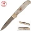 Kissing Crane Imitation Pearl Damascus Lockback Folding Pocket Knife 1 Kissing Crane Imitation Pearl Damascus Lockback Folding Pocket Knife -DIRECT KNIFE SALES Shop Kissing Crane Imitation Pearl Damascus Lockback Folding Pocket Knife.600