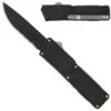Lightning Black OTF Automatic Knife Black Serrated Blade -DIRECT KNIFE SALES Shop Lightning Black OTF Automatic Knife Black Serrated Blade.600