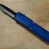 Lightning Blue D/A OTF Automatic Knife Black Dagger Serrated -DIRECT KNIFE SALES Shop Lightning Blue DA OTF Automatic Knife Black Dagger Serrated.600
