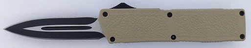 Lightning Desert Tan OTF Automatic Knife Dagger 3 Lightning Desert Tan OTF Automatic Knife Dagger