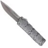 Lightning Model 3 Silver Snake D/A OTF Automatic Knife Satin Drop Point -DIRECT KNIFE SALES Shop Lightning Model 3 Silver Snake DA OTF Automatic Knife Satin Drop Point.600