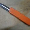 Lightning Orange D/A OTF Automatic Knife Satin Dagger -DIRECT KNIFE SALES Shop Lightning Orange DA OTF Automatic Knife Satin Dagger.600