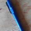 Blue Pen D/A OTF Automatic Knife -DIRECT KNIFE SALES Shop Metal Blue Pen DA OTF Automatic Knife Satin Dagger.600