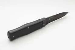 Mikov Black Switchblade Leverlock Automatic Knife Black Bayo -DIRECT KNIFE SALES Shop Mikov Black Switchblade Leverlock Automatic Knife Black Bayo 3.600