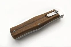 Mikov Predator 241 Wood Lever Lock Automatic Knife Satin Dagger Saw -DIRECT KNIFE SALES Shop Mikov Predator 241 Wood Lever Lock Automatic Knife Satin Dagger Saw 2.600