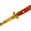 Milano Wood Stiletto Automatic Knife Gold Bayo 9 Inch -DIRECT KNIFE SALES Shop Milano Wood Stiletto Automatic Knife Gold Bayo 9 Inch.600