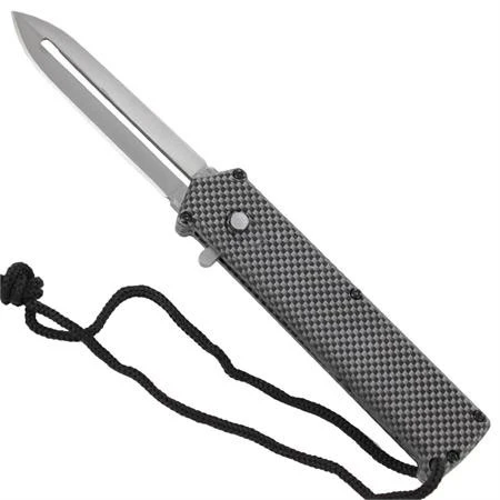 OTF Checker Single Action Angel Blade Automatic Knife 3 OTF Checker Single Action Angel Blade Automatic Knife