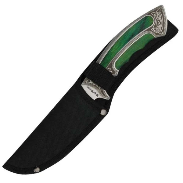 Ridge Runner Celtic Elite Green Wood Bowie Knife 4 Ridge Runner Celtic Elite Green Wood Bowie Knife - Image 2