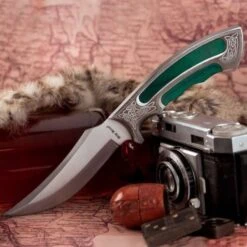 Ridge Runner Celtic Elite Green Wood Bowie Knife 7 Ridge Runner Celtic Elite Green Wood Bowie Knife -DIRECT KNIFE SALES Shop Ridge Runner Celtic Elite Green Wood Bowie Knife 2.600