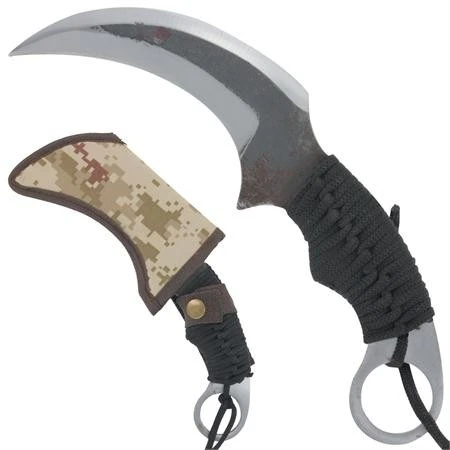 Slaughterhouse Death Talon Fixed Blade Hand Forged Karambit Knife 3 Slaughterhouse Death Talon Fixed Blade Hand Forged Karambit Knife