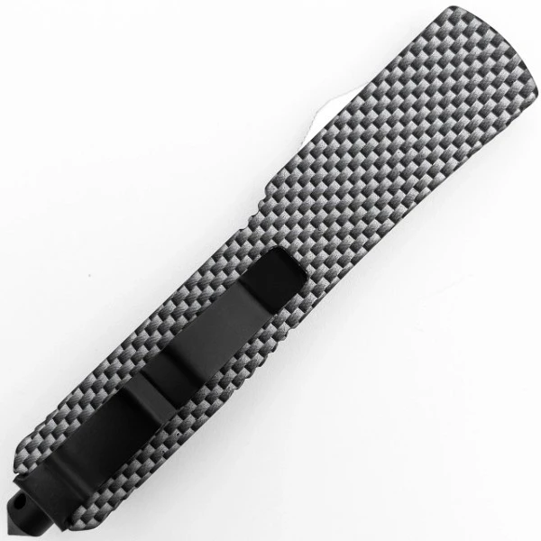 Checkered Flag D/A OTF Automatic Knife Two Tone Dagger 5 Checkered Flag D/A OTF Automatic Knife Two Tone Dagger - Image 3