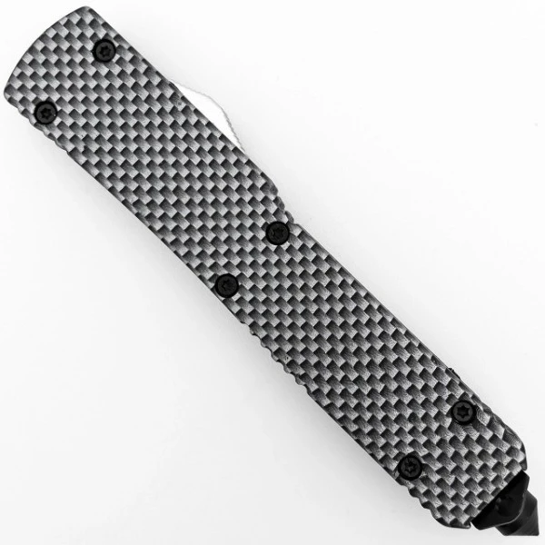 Checkered Flag D/A OTF Automatic Knife Two Tone Dagger 6 Checkered Flag D/A OTF Automatic Knife Two Tone Dagger - Image 4