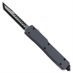 Tarantula Carbon Fiber D/A OTF Automatic Knife Two Tone Tanto