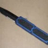 Titan Blue D/A OTF Automatic Knife Black Tanto Serrated -DIRECT KNIFE SALES Shop Titan Blue DA OTF Automatic Knife Black Tanto Serrated.600