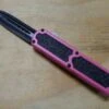 Titan Pink OTF Automatic Knife Black Dagger Serrated -DIRECT KNIFE SALES Shop Titan Pink OTF Automatic Knife Dagger Serrated.600