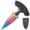 War Tech Rainbow Combat Tactical Palm Push Dagger -DIRECT KNIFE SALES Shop War Tech Rainbow Combat Tactical Palm Push Dagger.600
