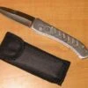 7.75" Old Stock Silver Beauty Automatic Knife Satin